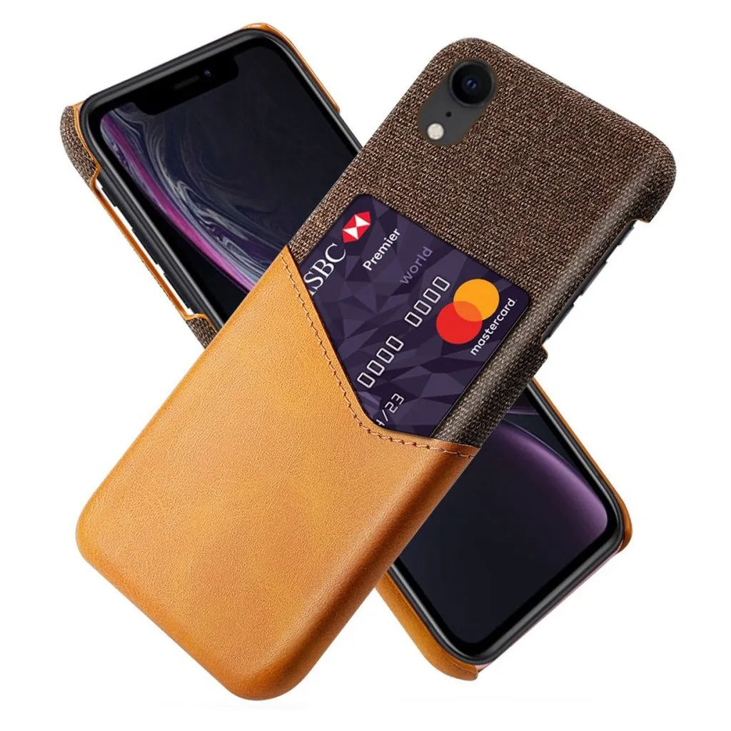 Bofink iPhone Xr Kort Deksel - Oransje