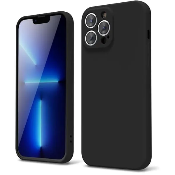 iPhone 13 Pro Max Matt Svart Deksel - Ekstra kamerabeskyttelse