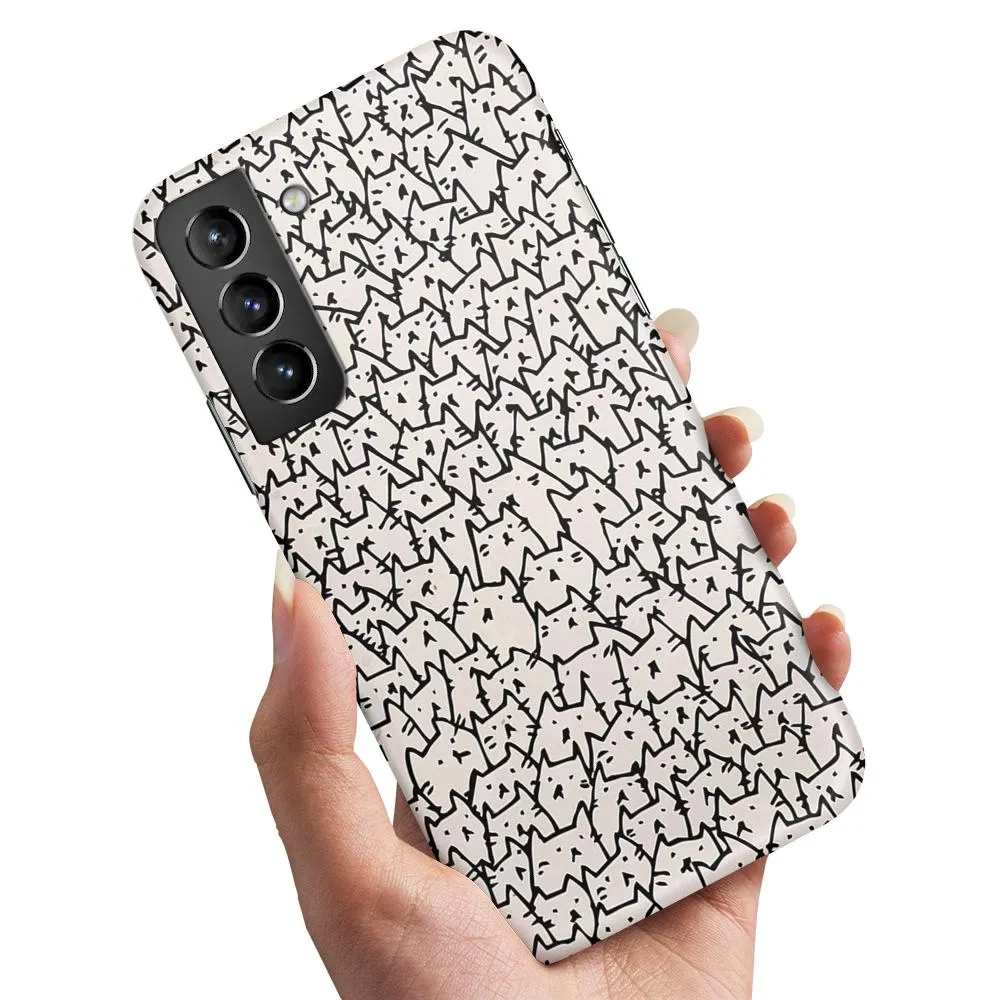 Deksel / Mobildeksel til Samsung Galaxy S21 - Kattgruppe