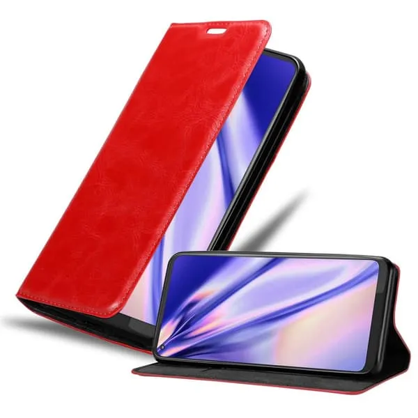 Lommebokdeksel til Motorola MOTO G8 Deksel med magnetisk lukking, stativfunksjon og kortlomme
