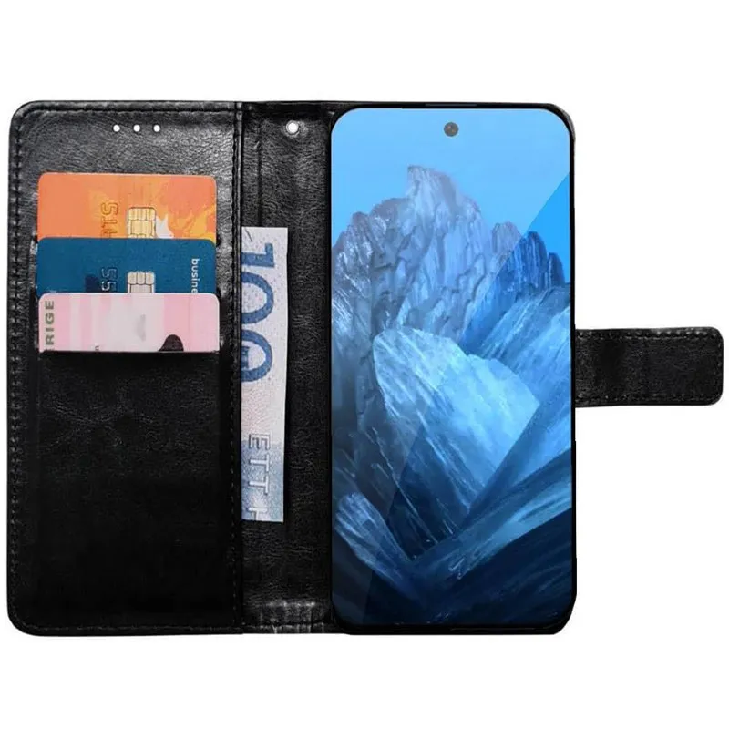 Lommebokdeksel 3-kort til Google Pixel 10 Pro XL - Sort