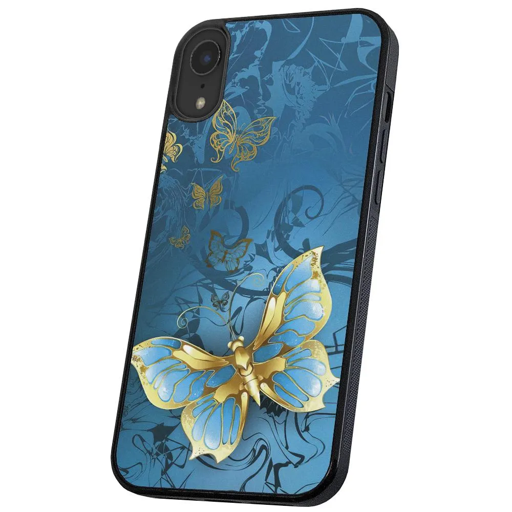 iPhone X/XS - Deksel/Mobildeksel Sommerfugler
