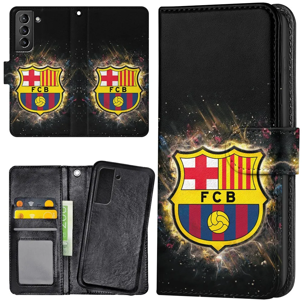 Samsung Galaxy S21 - Lommebok Deksel FC Barcelona