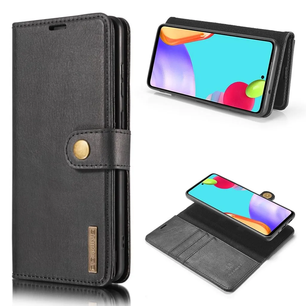 DG.Ming Samsung Galaxy A52 5G 2-in-1 Lommebok Etui - Svart