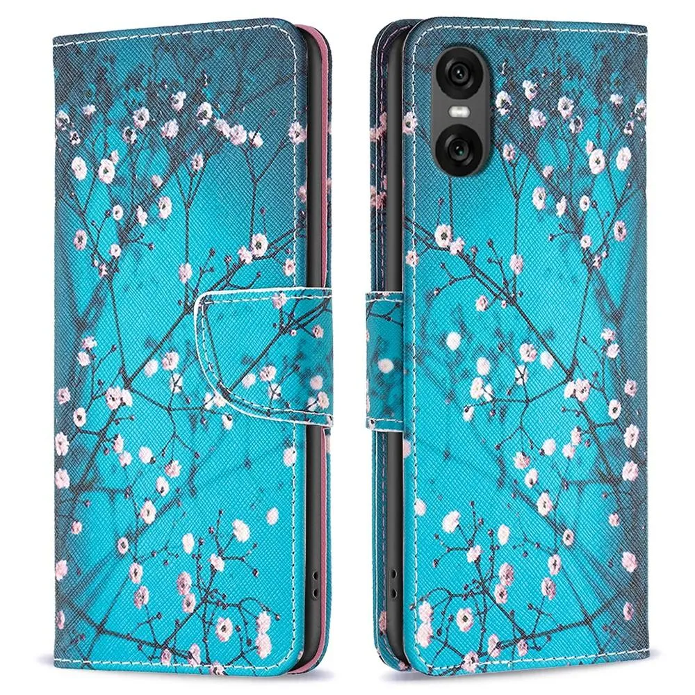 Til Sony Xperia 10 VI Lommebok - deksel Deksel Mønsterdeksel