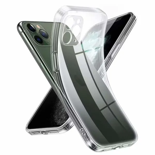 iPhone 11 Pro Gjennomsiktig TPU-deksel – Ekstra kamerabeskyttelse