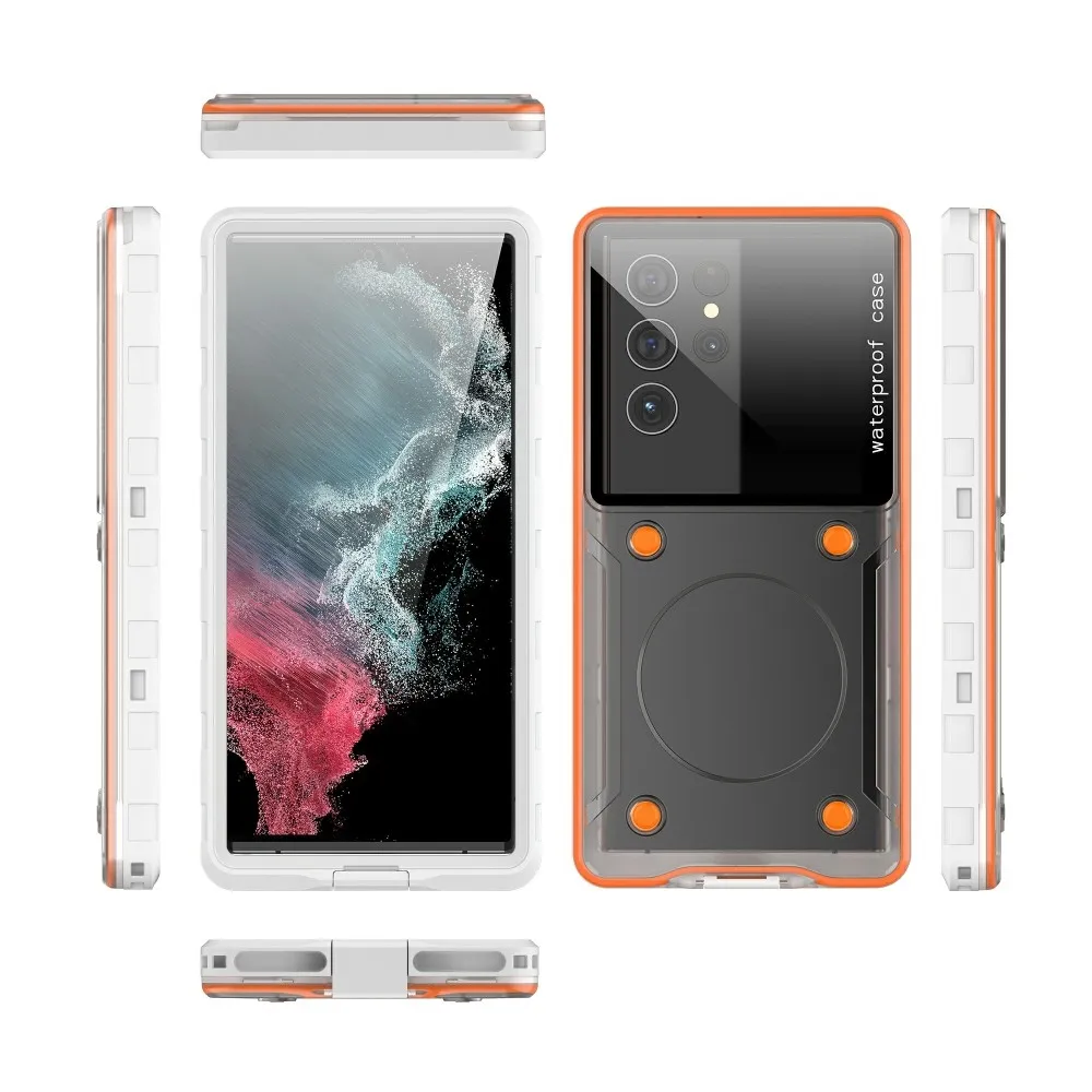 Universal IP68 Vanntett Deksel Telefon Mobil Undervannsbeskyttelse