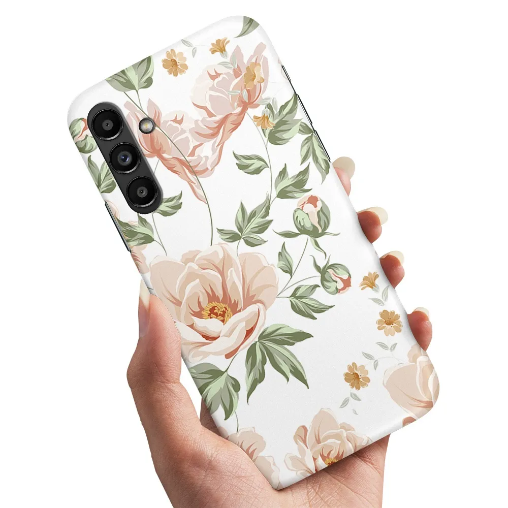 Deksel / Mobildeksel til Samsung Galaxy A55 5G - Blomstermønster