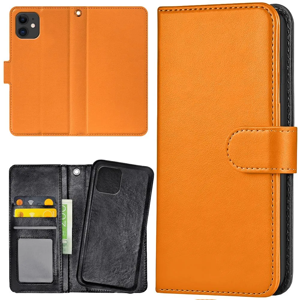 iPhone 12/12 Pro - Lommebok Deksel Oransje