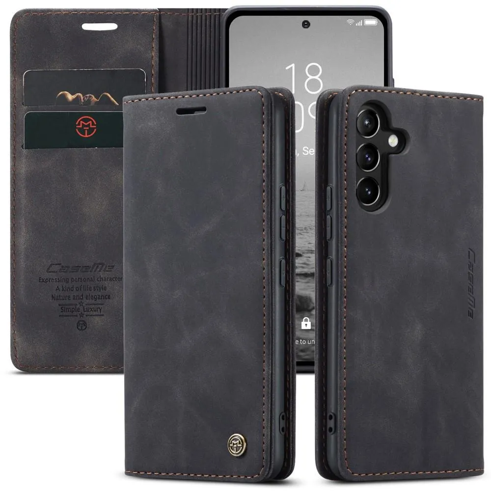 CASEME Lommebok - deksel Samsung Galaxy A54 5G - Svart