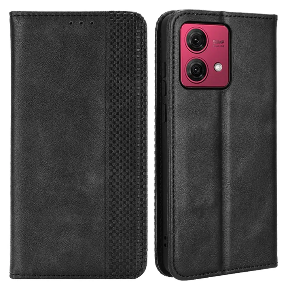 Motorola Moto G84 5G Lommebok - deksel Eksklusiv Svart