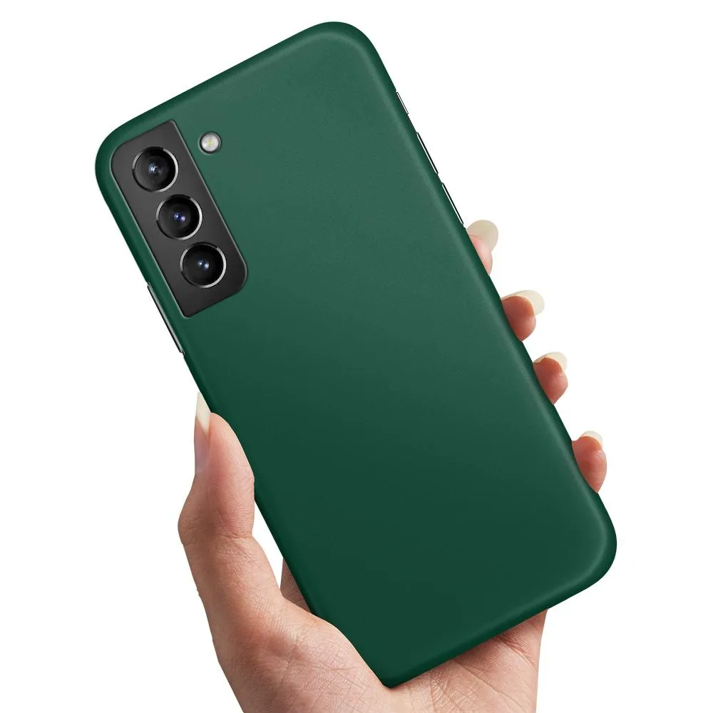 Deksel / Mobildeksel til Samsung Galaxy S21 Plus - Mørkegrønn