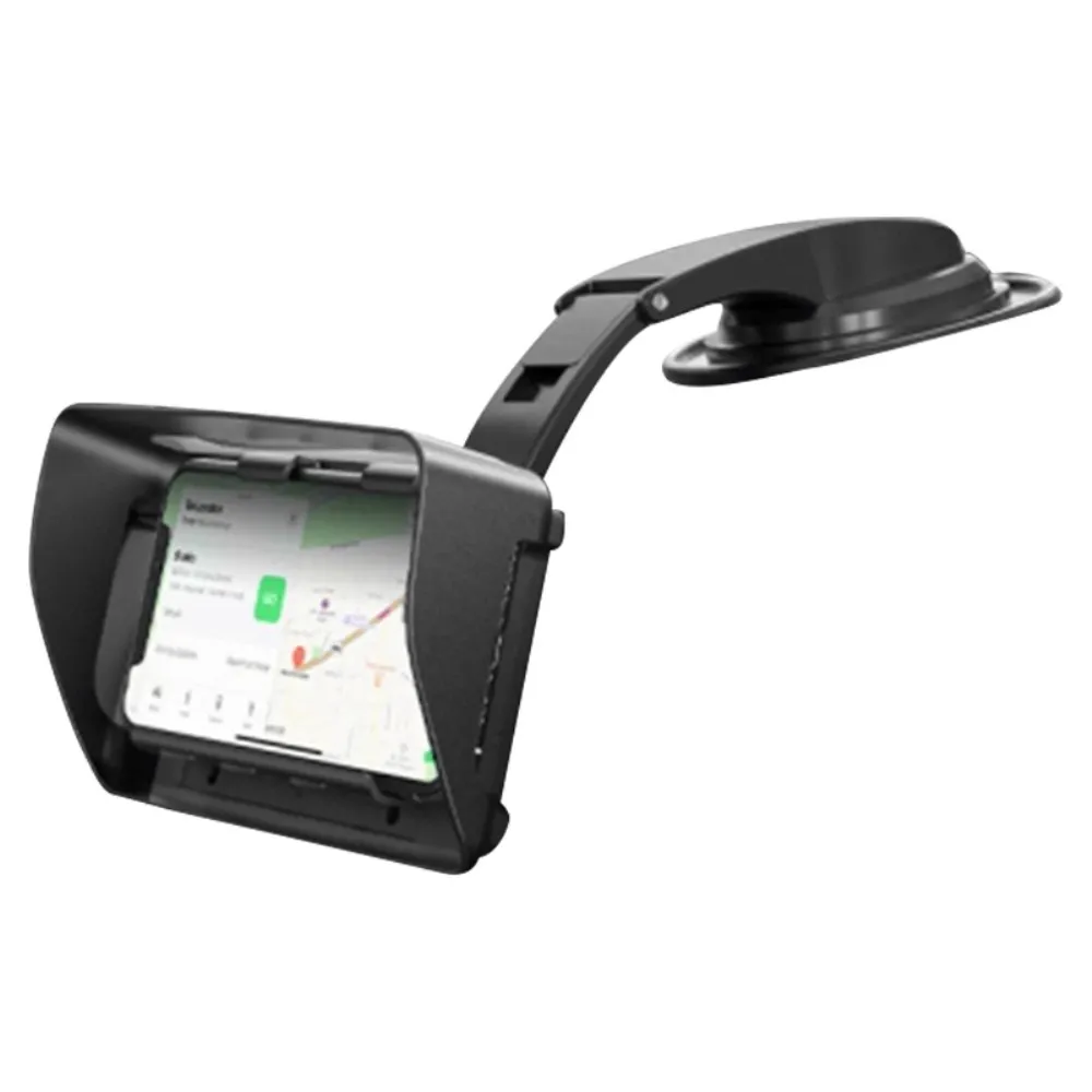 Bilmobiltelefonholder 360° svingbar frontrute Håndfri telefonfeste