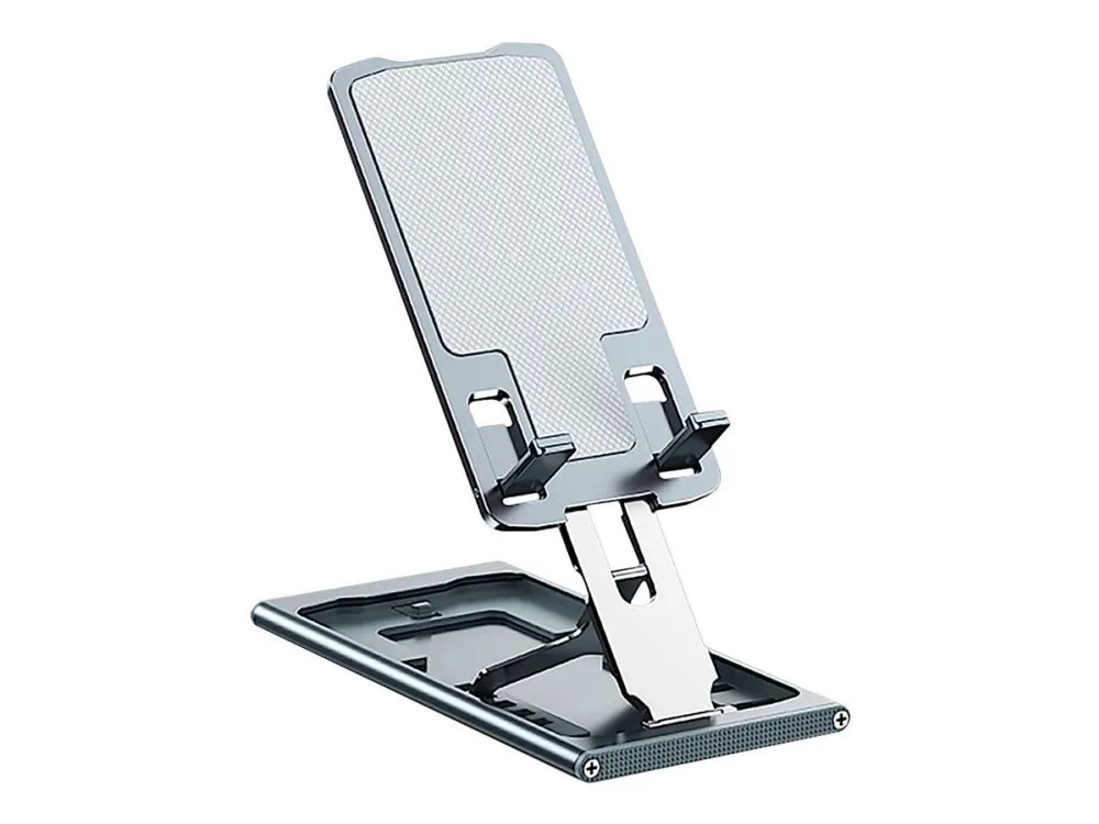 Inter-Tech MTS-105 - Stativ for mobiltelefon, nettbrett - 12" - titangrå
