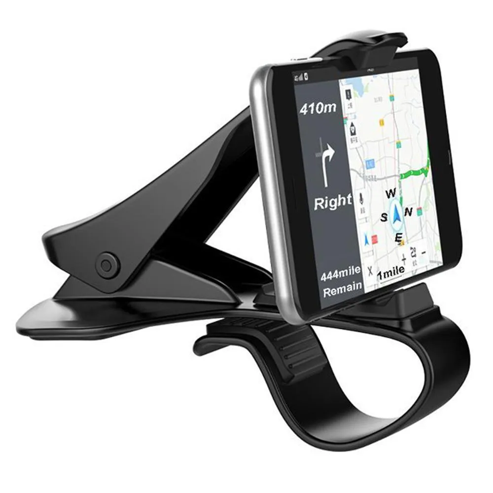 Mobilholder for instrumentbord 360 roterende