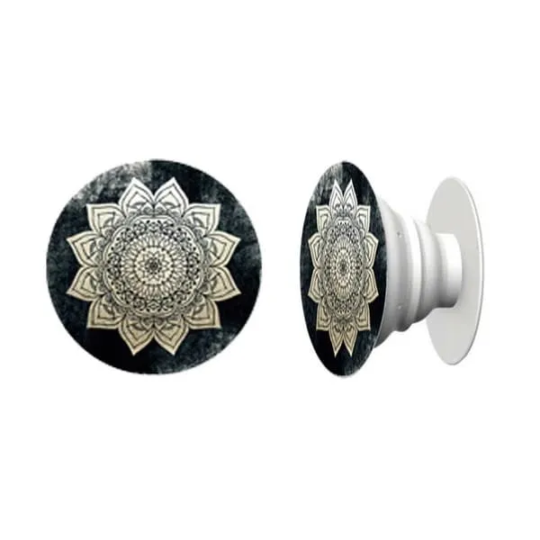 Mobilknapp Svart Aztec Button Grip Holder Set for Mobile Phone