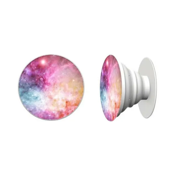 Mobilknapp Space Galaxy Button Grip Holder Sett mobiltelefon