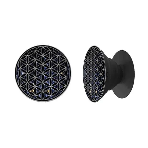 Mobilknapp Svart Aztec Button Grip Holder Set for Mobile Phone