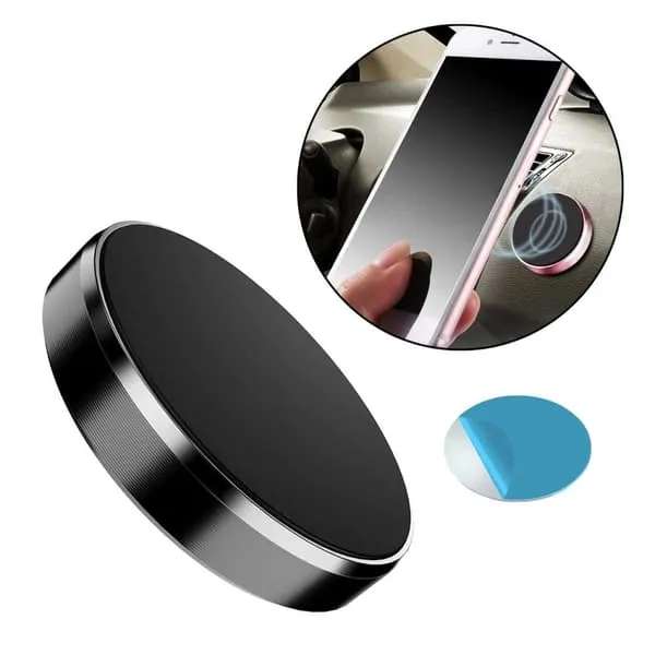 Selvbehandling Magnet Mobile Holder for Car Holder Black
