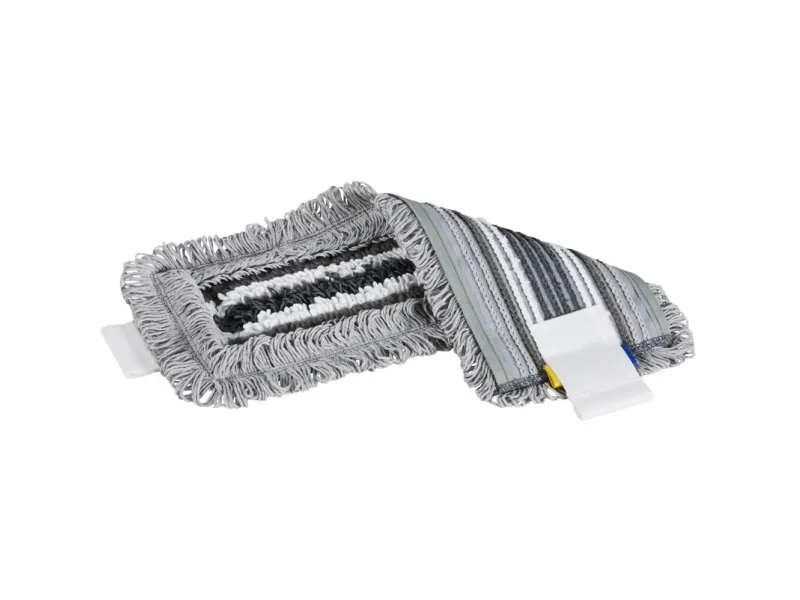 Mopp, Vileda UltraSpeed Pro Trio Max, grå, mikrofiber, 40 cm, for klips-på