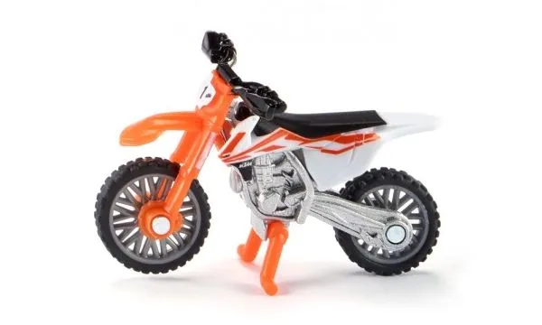 Siku KTM SX-F 450, Motorsykkel, 3 år, Metall, Plast, Svart, Grå, Oransje, Hvit
