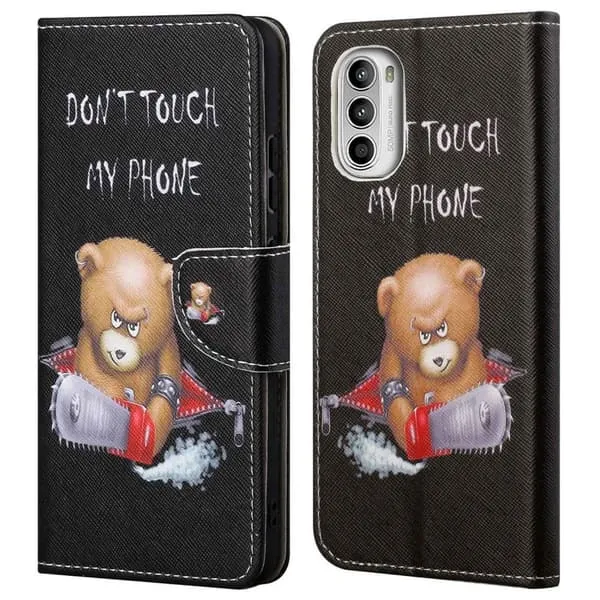Wonderland Motorola Moto G52 flip-etui - Bjørn