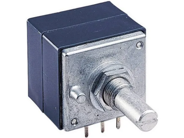 ALPS 180760 RK27112 50K dreiepotensiometer støvtett stereo 0,05 W, 1 stk