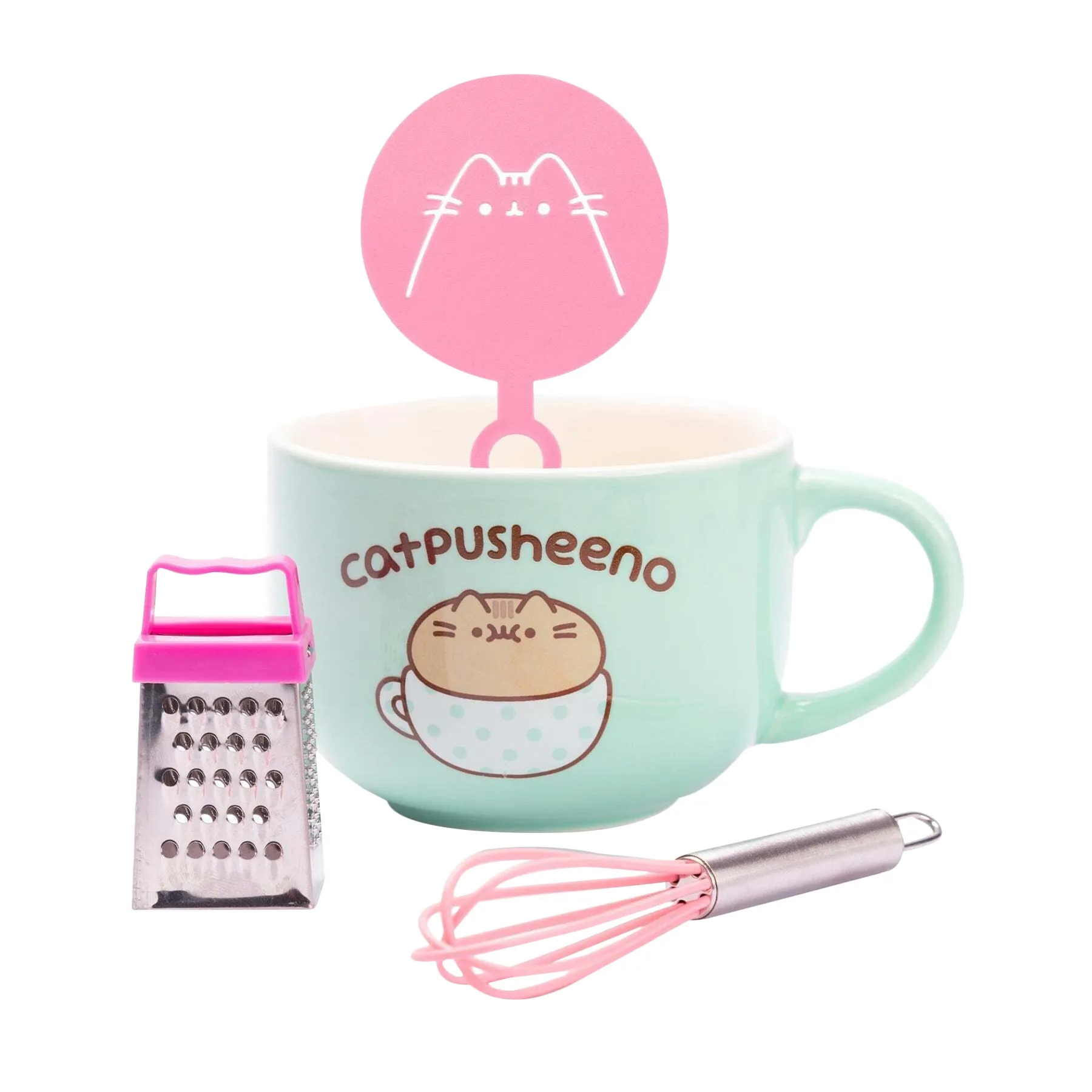 Pusheen Catpusheeno Mug and Stencil Set