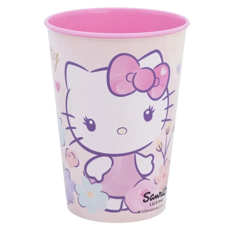 Søt Hello Kitty kopp, plast 260 ml