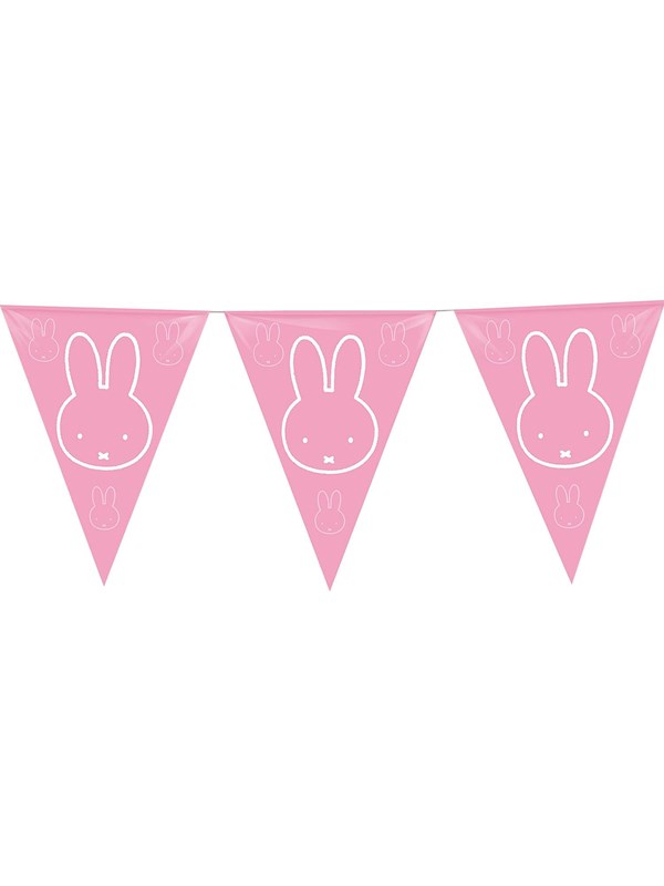 Haza Witbaard Flag line Miffy Pink 10mtr.