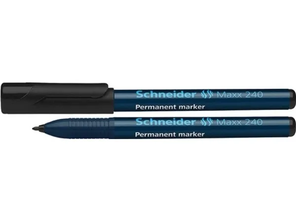 Schneider Maxx 240 permanent tusj, 1-2mm, svart