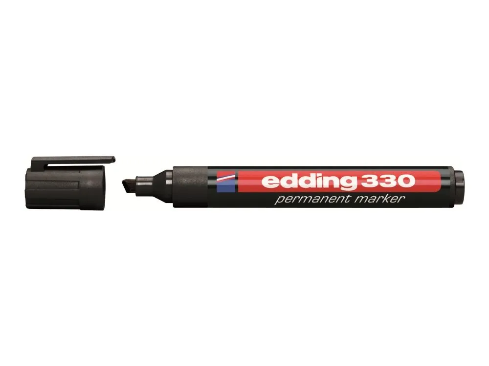 edding 330 - Markør - permanent - svart - 1-5 mm