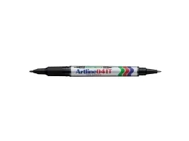 Permanent marker Artline EK041T Twin tip, sort