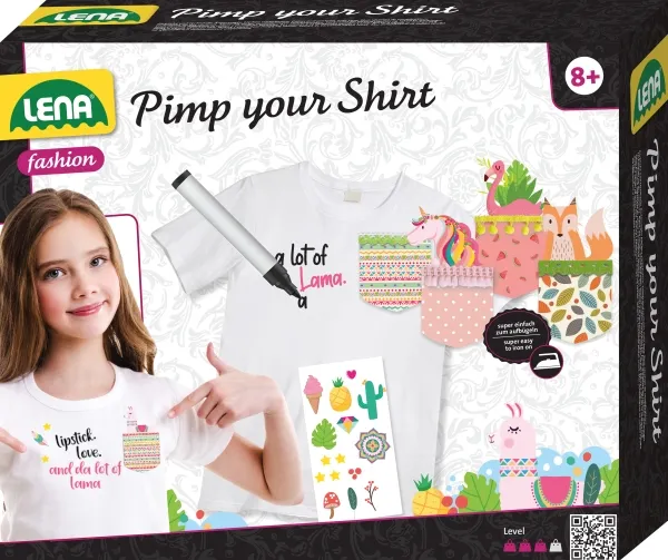 Lena SM42599, Sysett for barn, 8 år, Flerfarget