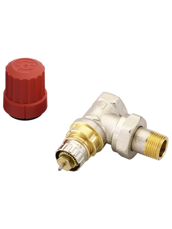 Danfoss RA-N 15 valve housing angled 1/2"