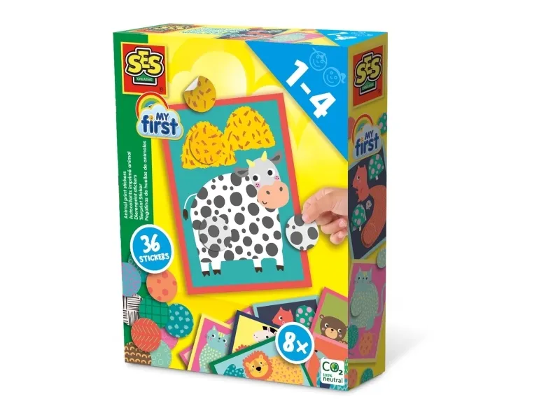 SES Creative My First 14485, Pysselsett for barn, 1 år, papp, flerfarget