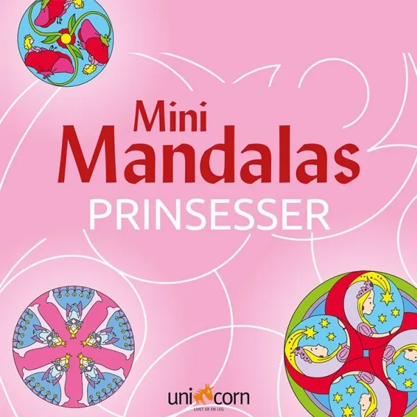 Mini Mandalas - Prinsesser | Språk: Dansk