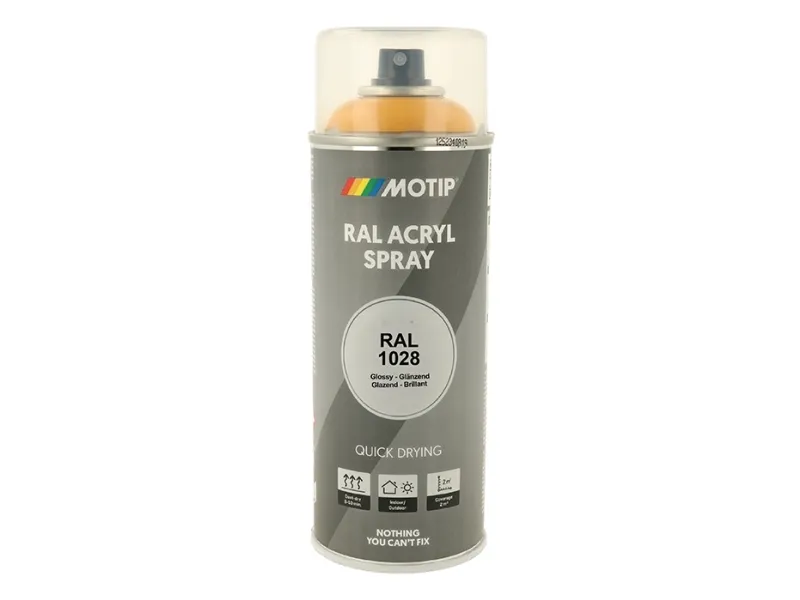 Motip Ral 1028 high gloss Melon yellow
