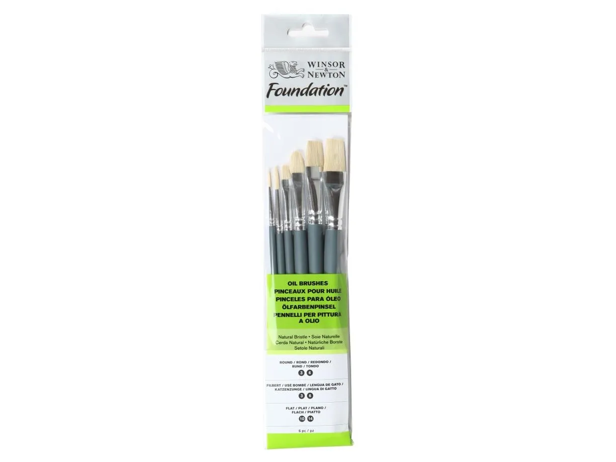 Winsor & Newton 5295025, Børstesett, Assortert, Syntetisk