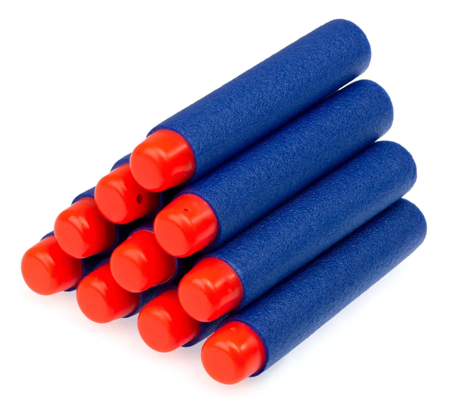 Nerf-kompatible Launcher-piler i skum – 10 stk