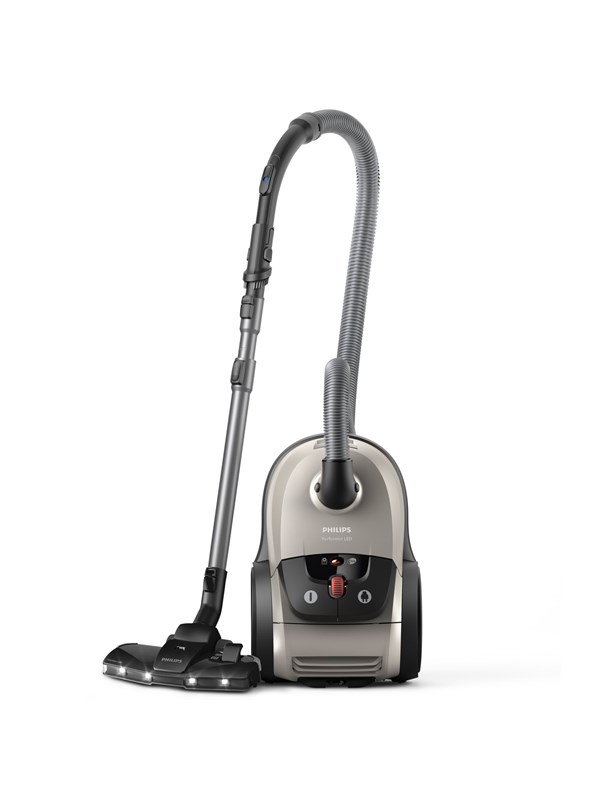 Philips Støvsuger XD8152 - vacuum cleaner - canister - shell grey