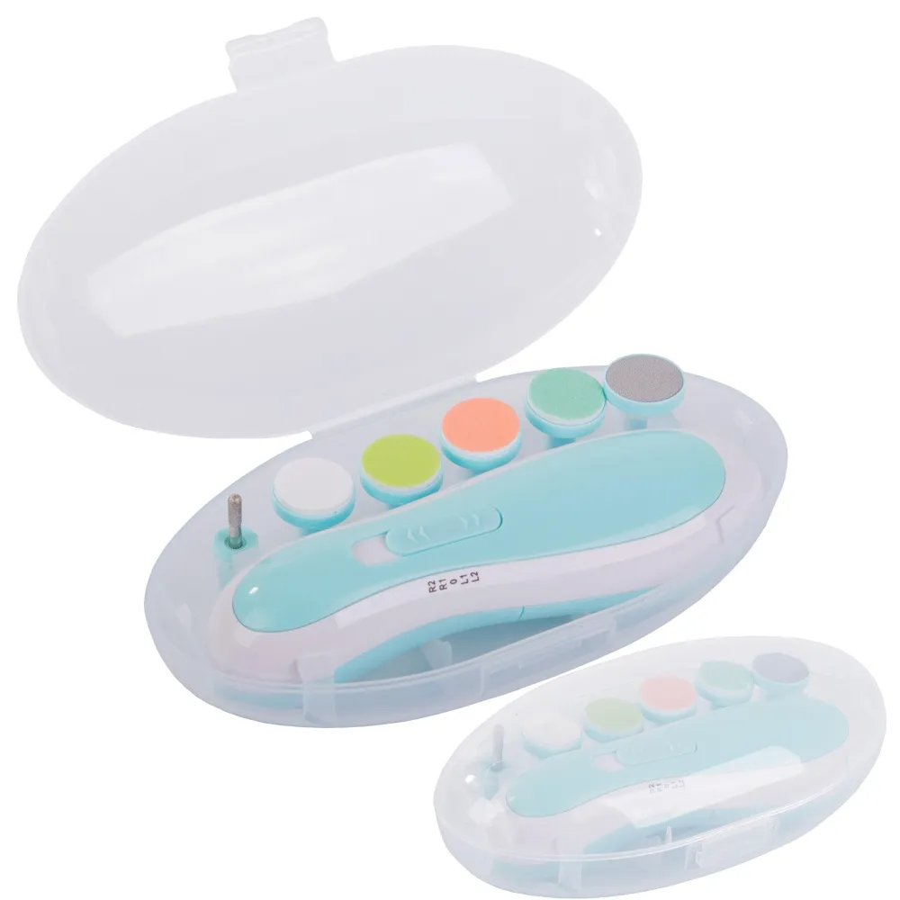 Neglefil til Baby - Fil til Negler / Barn – Elektrisk - Blue