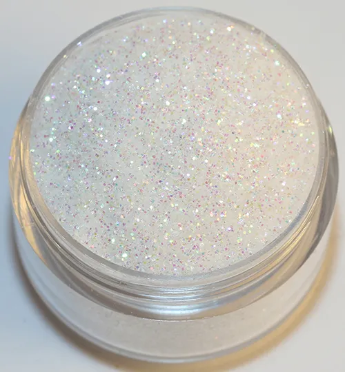 Negleglitter - Finkornet - Fargerik regnbue - 8ml - Glitter