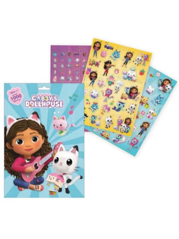 Gabby's Dollhouse Mega Sticker Book, Klistremerkebok