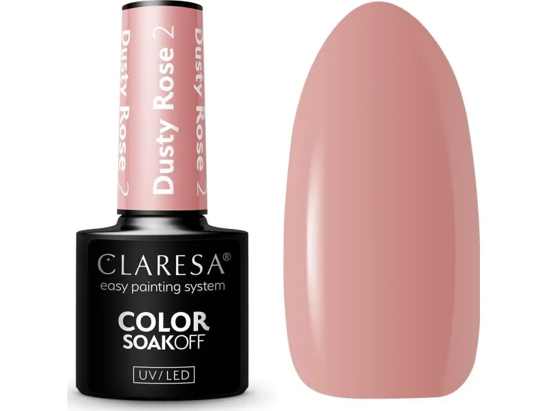 Claresa Claresa Hybrid neglelakk Dusty Rose 2 - 5 g