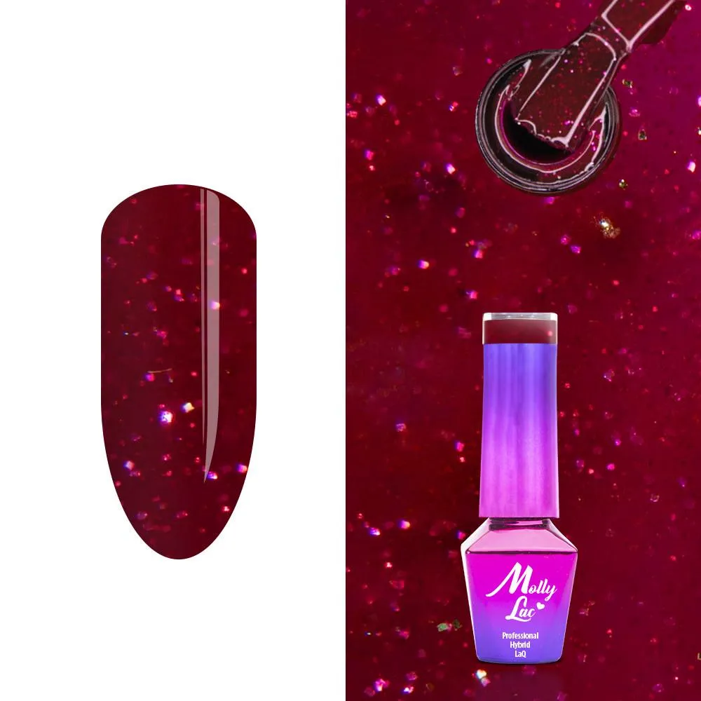 Mollylac - Gelelakk - Hearts & Kisses - Nr191 - 5g UV gel/LED