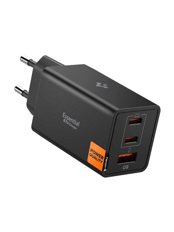 Spigen Essential 67W Wall Charger EE673EU - black