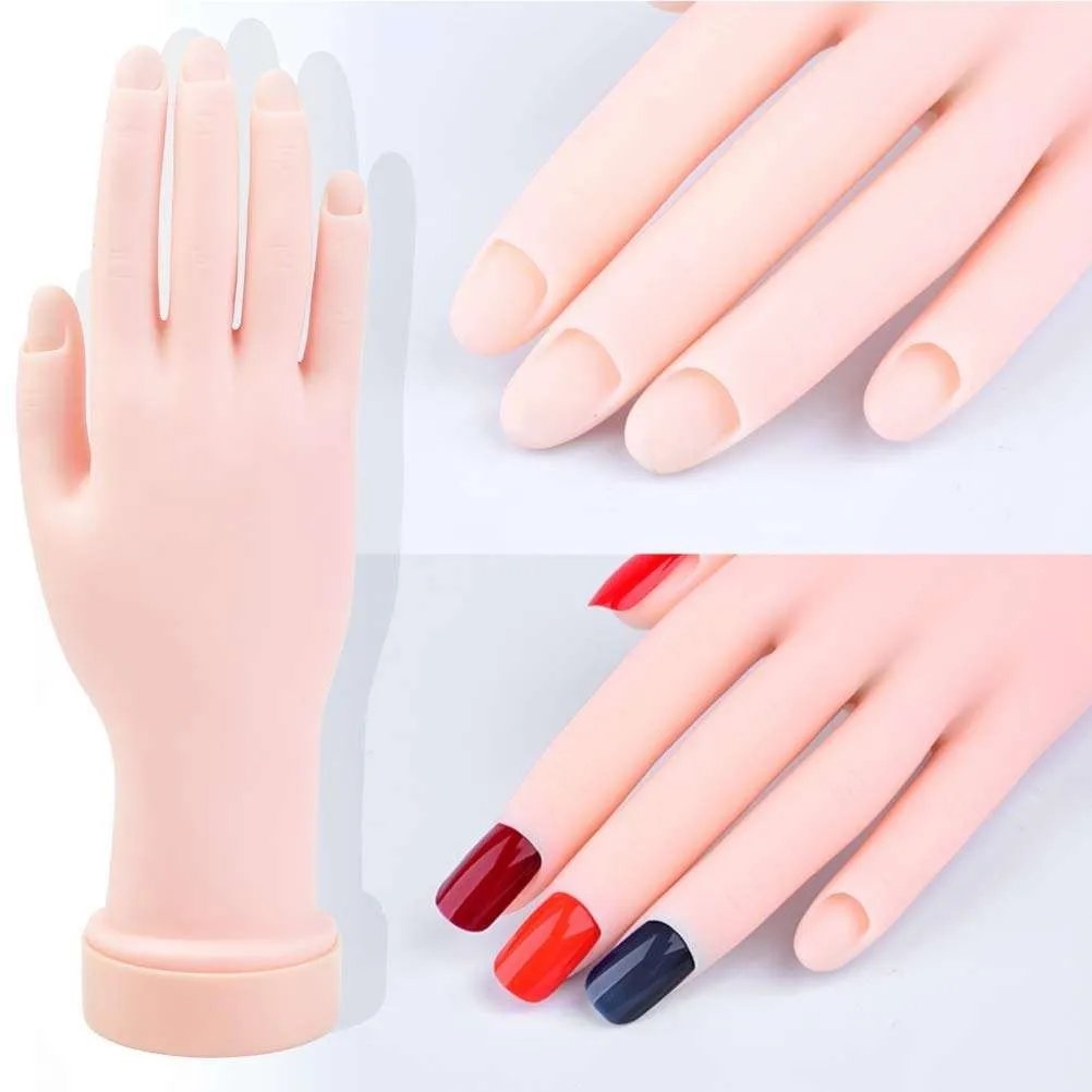 Øvingshånd for Nail Art - Trainer Hand