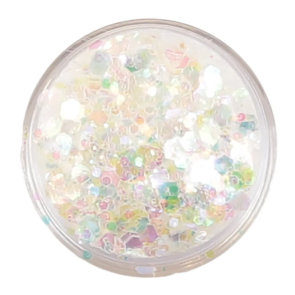 Nail glitter - Mix - Salt rainbow - 8ml - Glitter