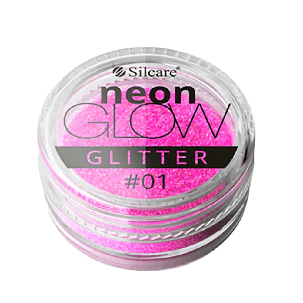 Nail glitter - Neon Glow glitter - 01 3g